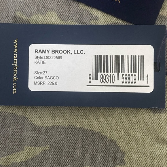 Rami Brook - Mid Rise ‘Kate’ Camo Pants - Picture 4 of 4